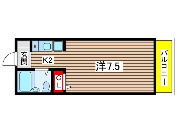 セジュ－ル段町の物件間取画像